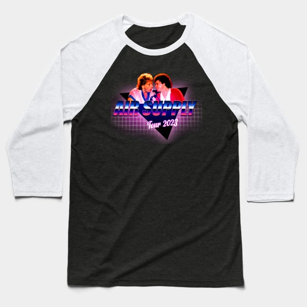 air supply concert tour 2023 Baseball T-Shirt by Zac Brown